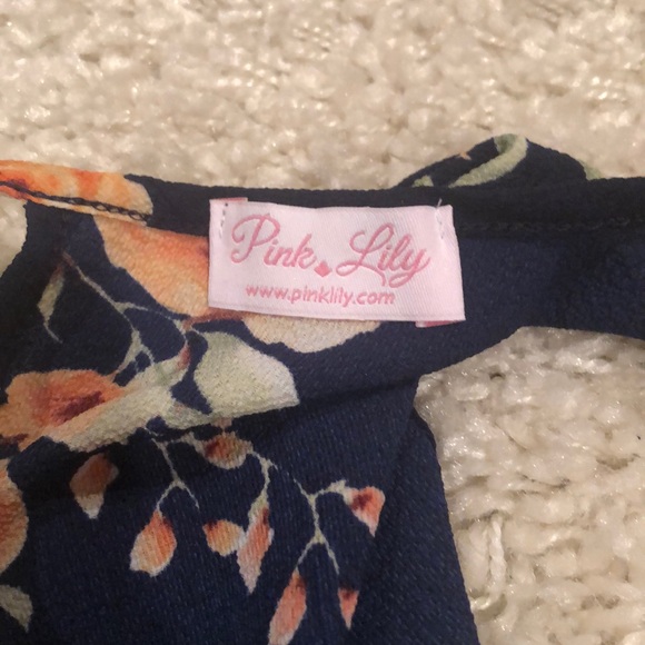 Pink Lily sleeveless floral top - Picture 5 of 8